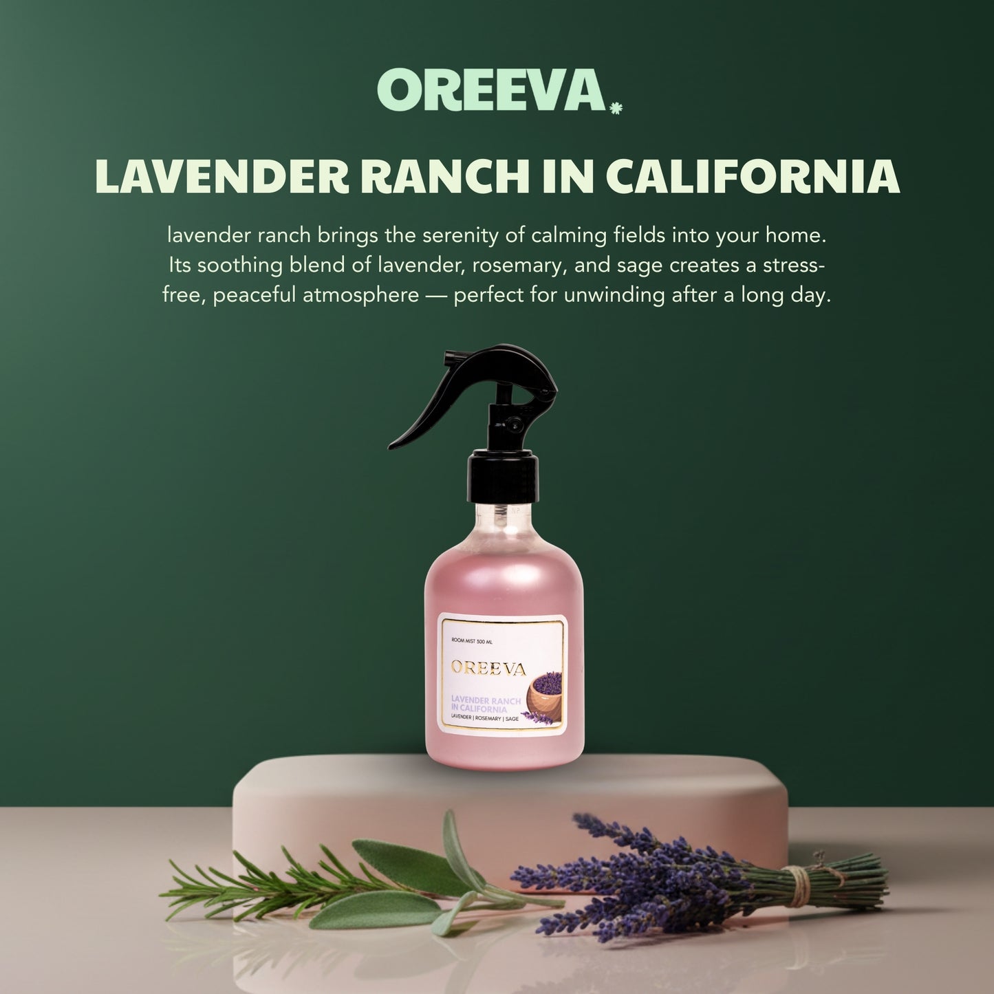 LAVENDER RANCH IN CALIFORNIA
