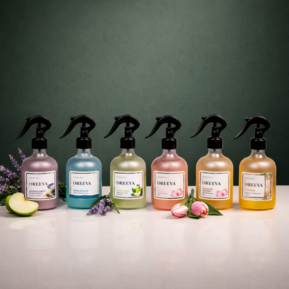 Oreeva Complete Home Fragrance Collection (Pack of 6 Room Mists)