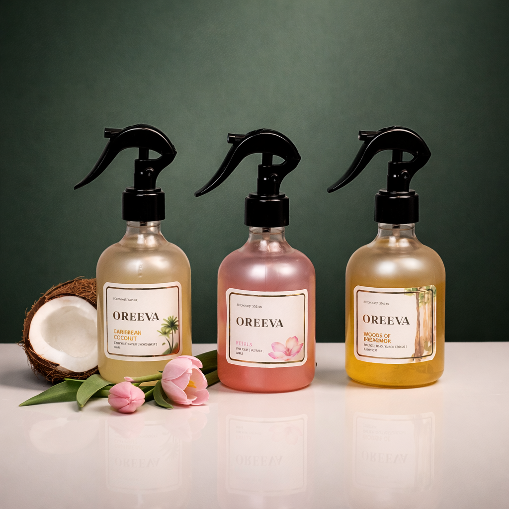Oreeva Cozy & Romantic Room Mist Bundle